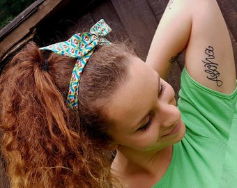 green headband women headband