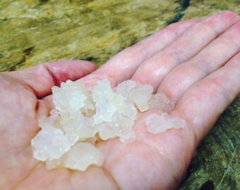 76. Grams a few spoons! Big Amount! Organic very strong water kefir grains starter! Free Worldwide Shipping!