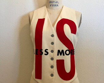 Moschino cheap and chic vest