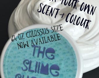 Marshmallow Delight Fluffy Slime | Pick Your Own Scent & Colour