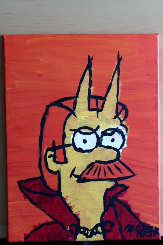 devil flanders glow in the dark