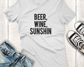 beer and sunshine shirt