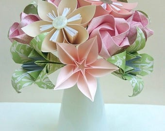 Origami bouquet | Etsy
