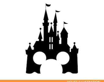 Free Free 242 Disney Castle Home Svg SVG PNG EPS DXF File