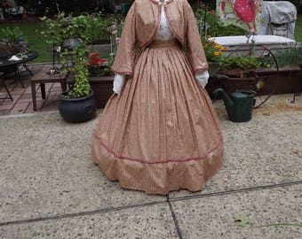 Ladies Size 14 Civil War Zouave Suit