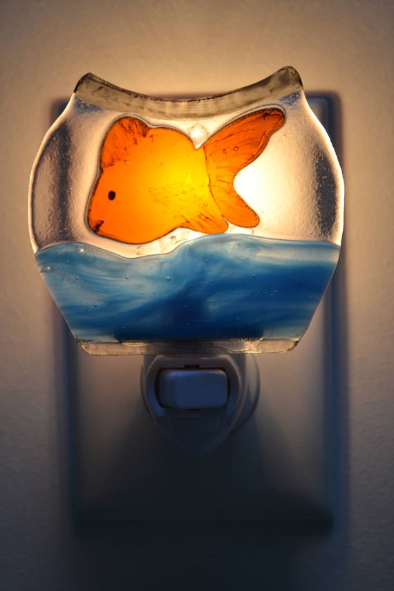 Goldfish in a Fish Bowl Night Light