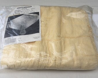 Vintage Chenille Bedspread Never Opened New Old Stock