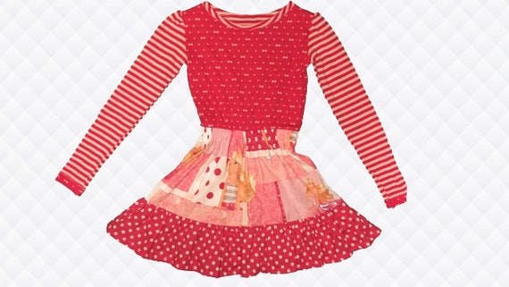 Barbie dress,girls Barbie dress,knit Barbie dress,winter Barbie dress,Barbie gift,Barbie birthday,gift for girl,Barbie party
