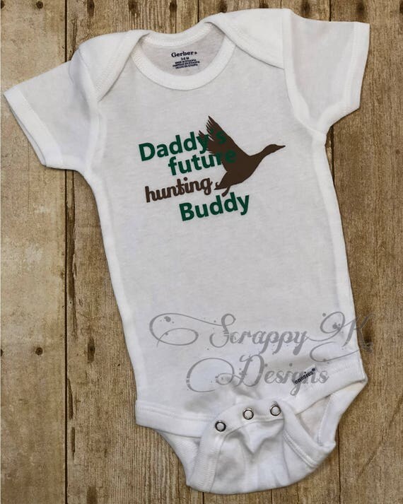 Future Hunting Buddy Duck Hunting Onesie Baby Onesie Baby