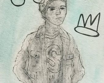 Jughead Jones - Watercolor Postcard