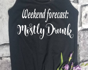 weekend forecast mostly drunk