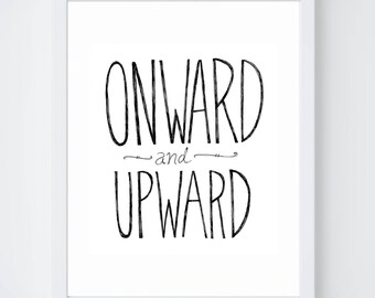 Onward and upward | Etsy