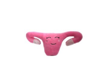 stuffed uterus pillow