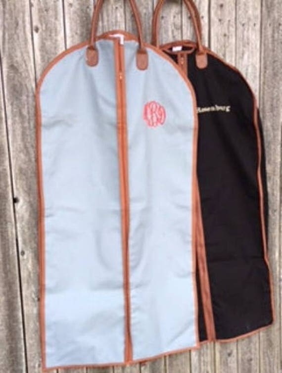 Monogrammed Garment Bag