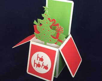 3d christmas card | Etsy