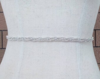 Bridal Belt, Bridesmaid Belt,Wedding Belt,Crystal Sash Belt, Sash Belt, Wedding Sash, Bridal Sash, Bridal Sash Belt 488