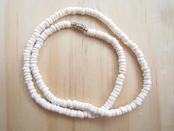 White Puka Shell Necklace White Puka Shell Choker