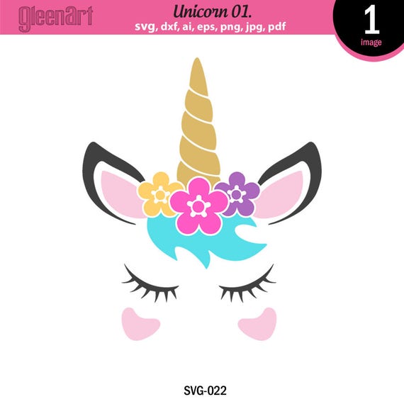 Download Unicorn svg, Unicorn eyelashes, Unicorn head svg, Unicorn face svg, Silhouette cut file, Cricut ...