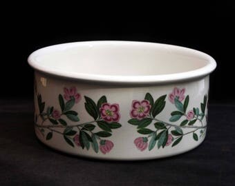 Portmeirion Botanic Garden | Souffle Dish | Rhododendrum | Lepidotum | 6.875 inches