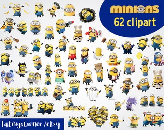 Despicable Me Minions PNG CutOut Printable Minions PNG Files