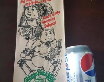 Vintage 1980's Cabbage Patch Kids lunch bags/grab bags