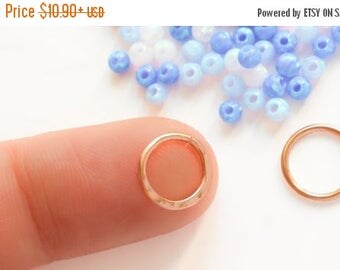 SALE - Rose Gold Septum Ring, Rose Gold Septum, Rose Gold Septum Jewelry, Nose Ring, Septum Ring, Septum