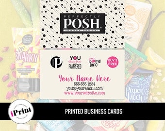 Perfectly Posh Business Card • Perfectly Posh Marketing Materials • Perfectly Posh Consultant Tools • PP-BC044