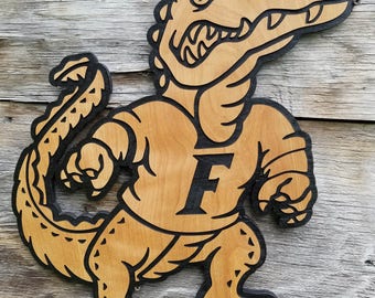 Florida Gator Wall Art wooden gator sign | etsy Florida Gator Wall Art wooden gator sign | etsy