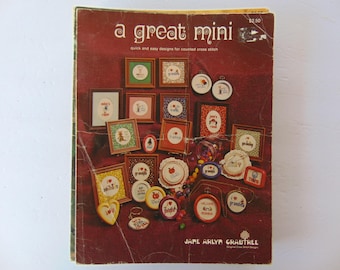 A Great Mini Cross Stitch Leaflet by Jane Arlyn Crabtree