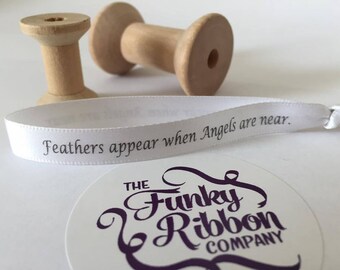 10mm Feathers appear when Angels are near bauble ribbons bulk packs