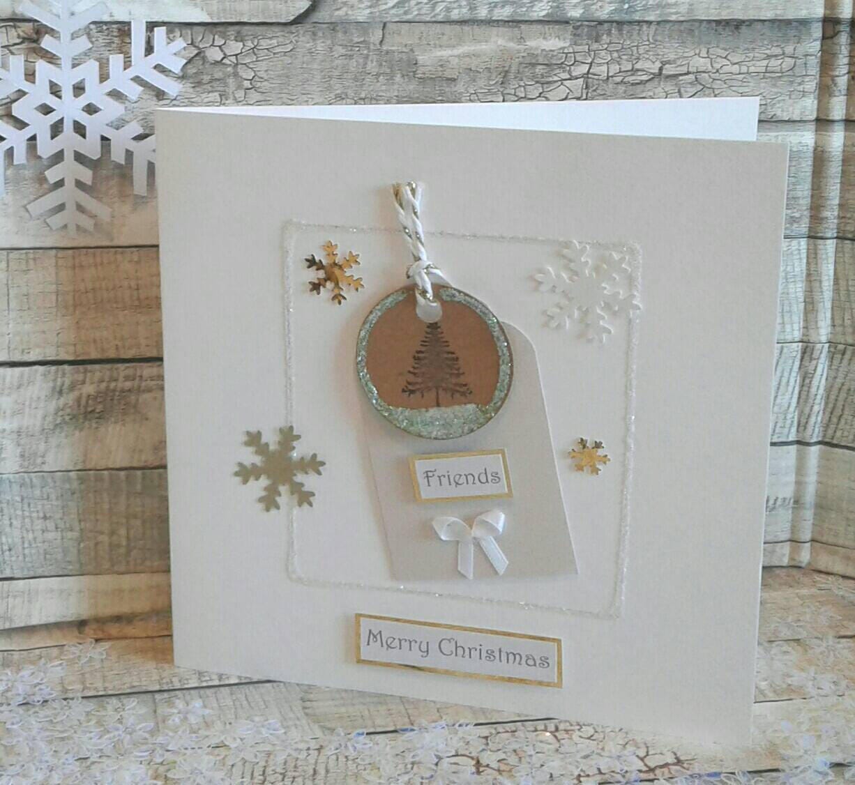 CHRISTMAS CARD for FRIENDS / Friends christmas card / friends