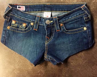 True Religion Denim Shorts size 26