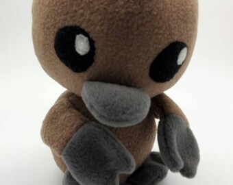 kawaii platypus plush