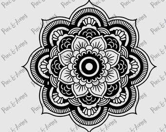 Download Mandala svg | Etsy