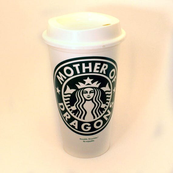 Mother Of Dragons Starbucks Cup Daenerys Targaryen Game Of