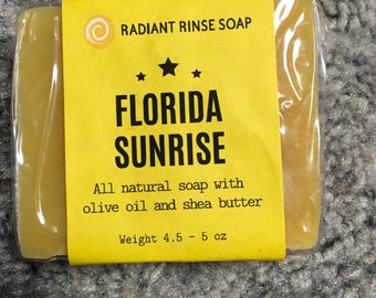 Florida Sunrise Handmade Soap