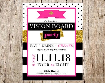 Vision Board Party Package
