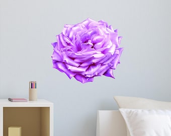 Rose Wall Decor floral wall decals | etsy Rose Wall Decor floral wall decals | etsy