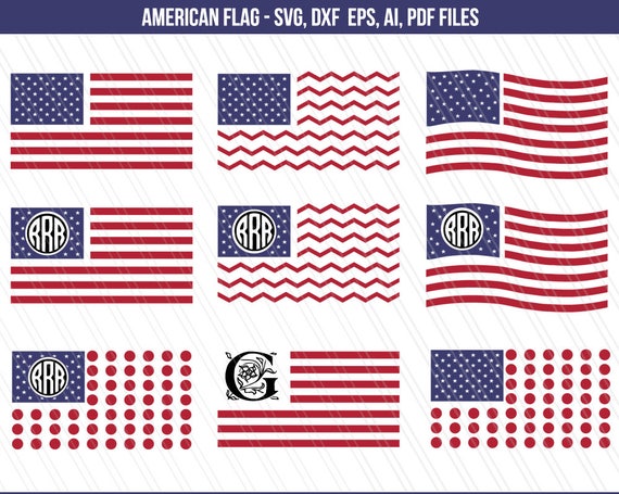 American Flag Svg USA Flag svg United States svg Patriotic