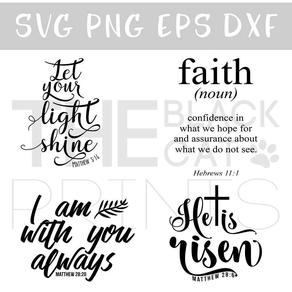 Download Christian SVG bundle Bible verse SVG files set SVG cricut ...