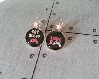 Geek - Eat sleep geek jewelry