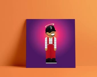 Wear Your Halo Like a Hat - PopCulture.gif Print