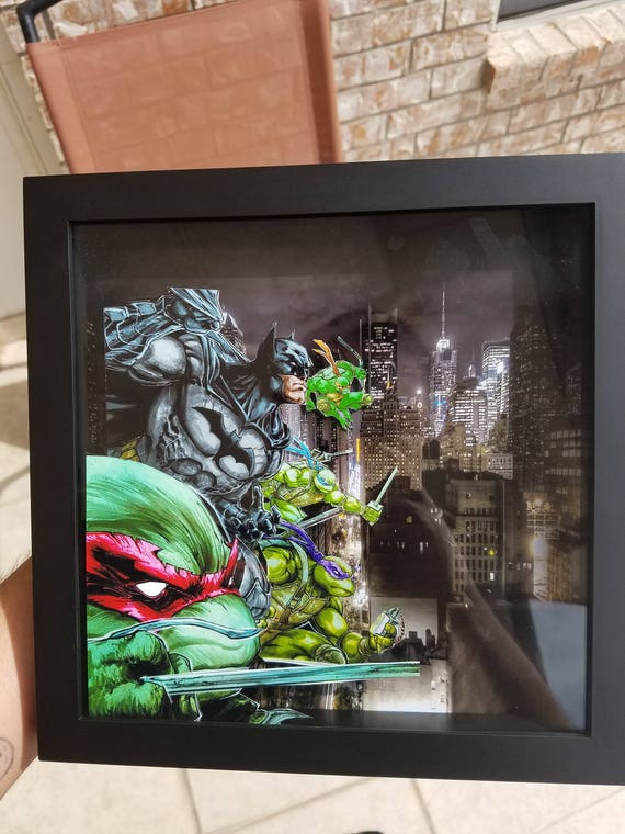Shadow Box Wall Art tmnt and batman 3d frame shadow box wall art Shadow Box Wall Art tmnt and batman 3d frame shadow box wall art