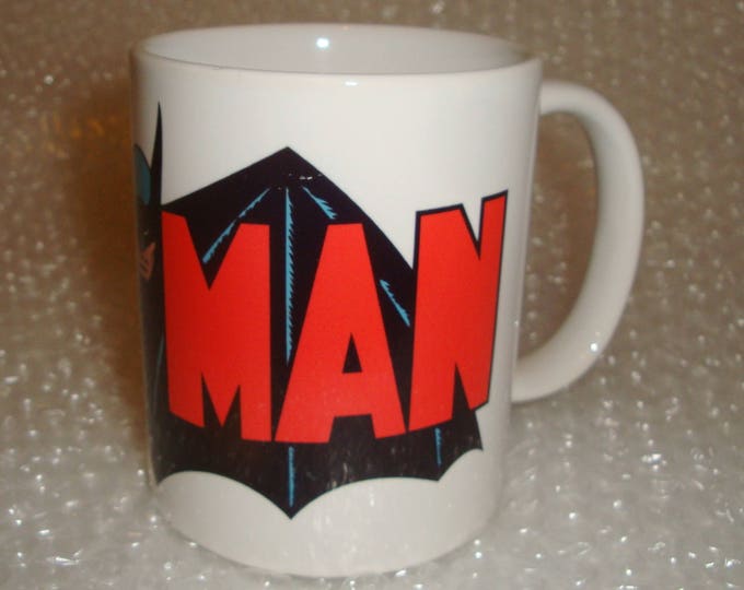 Batman Logo Mug 1960's