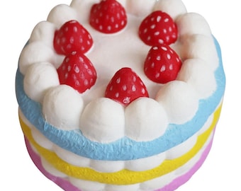 Slow Rising Squishy Jumbo Strawberry Cake