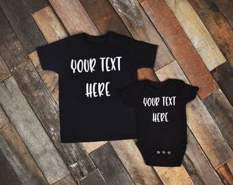 Mommy and Me Shirts,Daddy and Me Shirts,Parent Child Shirts,Matching Shirts,Custom Shirts,Mom Daughter Shirts,Dad Son Shirts