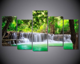 Waterfall Wall Art waterfall wall art | etsy Waterfall Wall Art waterfall wall art | etsy