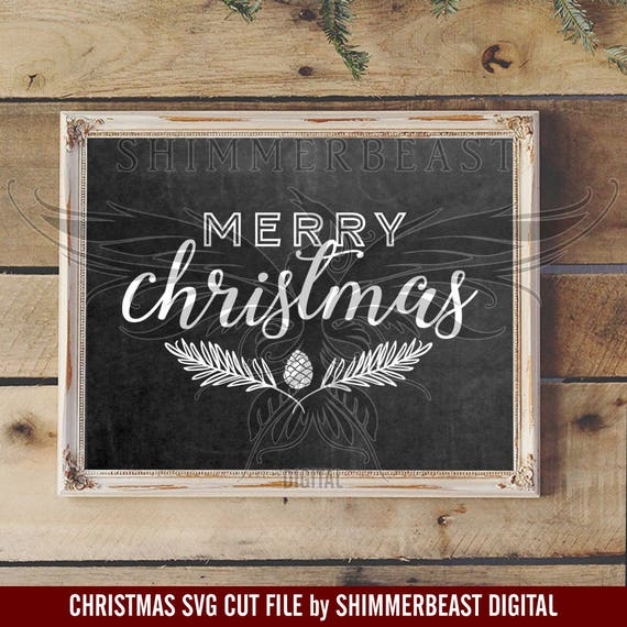 Download Christmas SVG Cut File Merry Christmas svg Farmhouse