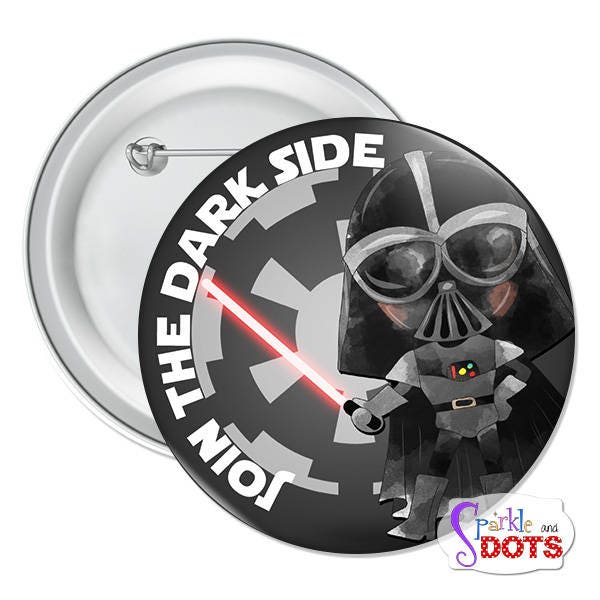 Darth Vader Button Star Wars Button 3 Disney