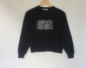 vintage dior sweatshirt